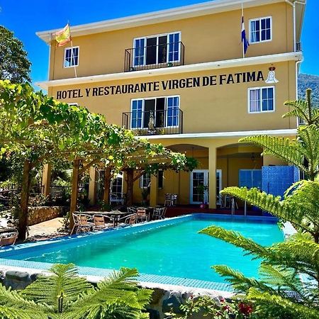 Hotel Y Restaurante Virgen De Fatima La Ceiba Bagian luar foto