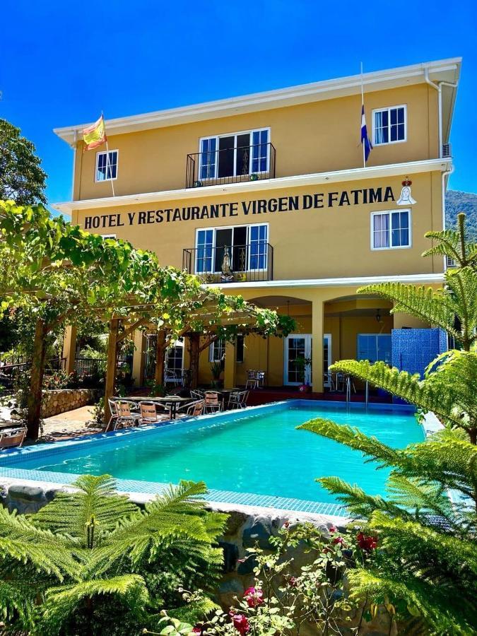 Hotel Y Restaurante Virgen De Fatima La Ceiba Bagian luar foto